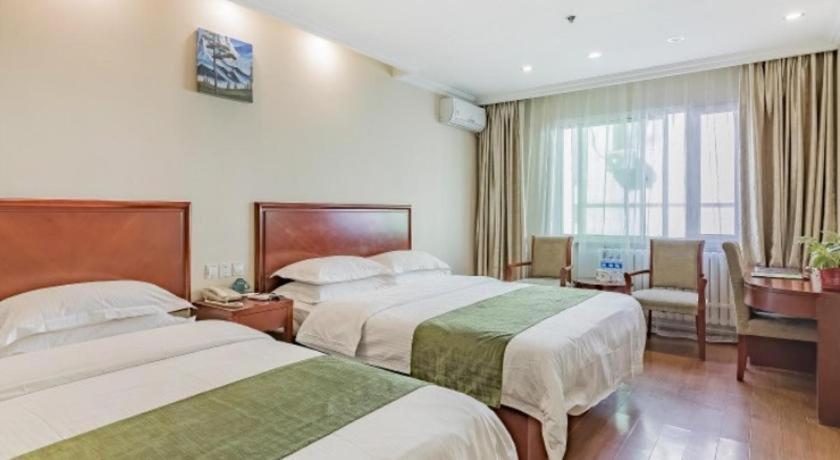 Greentree Inn Beijing East Yizhuang District Second Kechuang Street Express Hotel Pequim Exterior foto